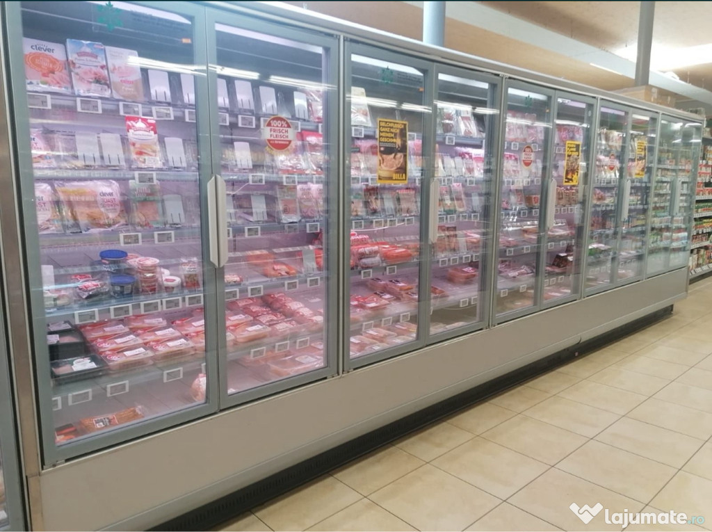 Vitrine frigorifice cu usi de sticla