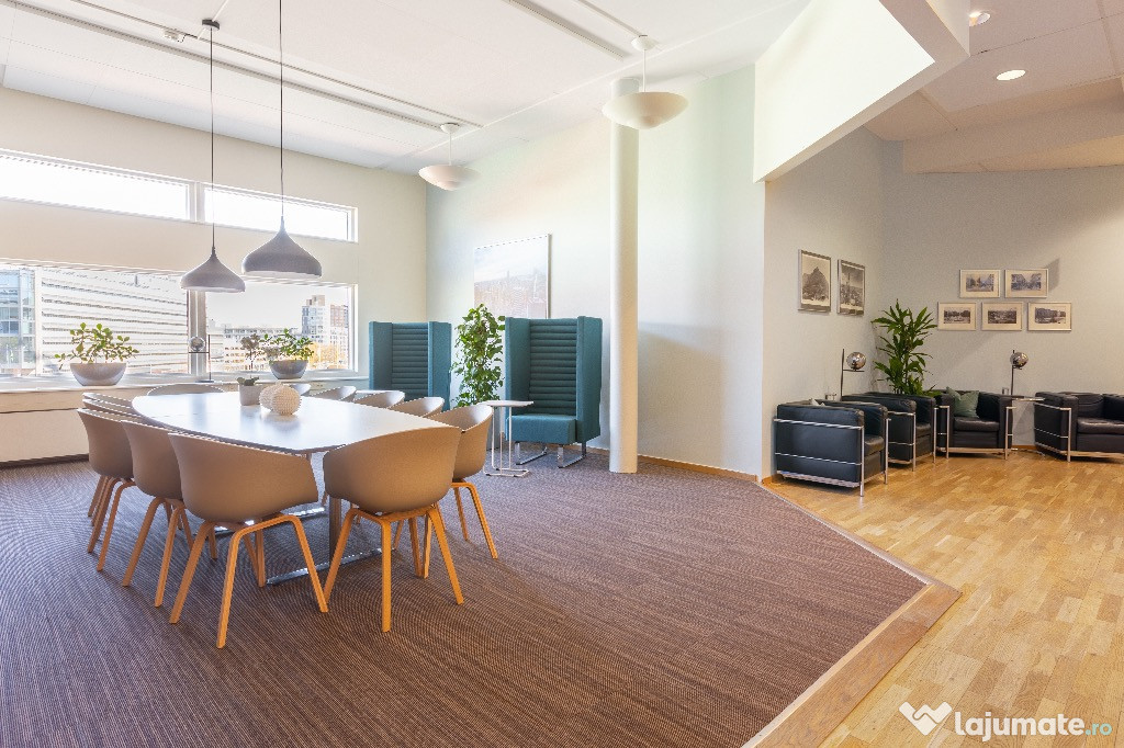 Acces nelimitat la spații de co-working în Regus City Centre