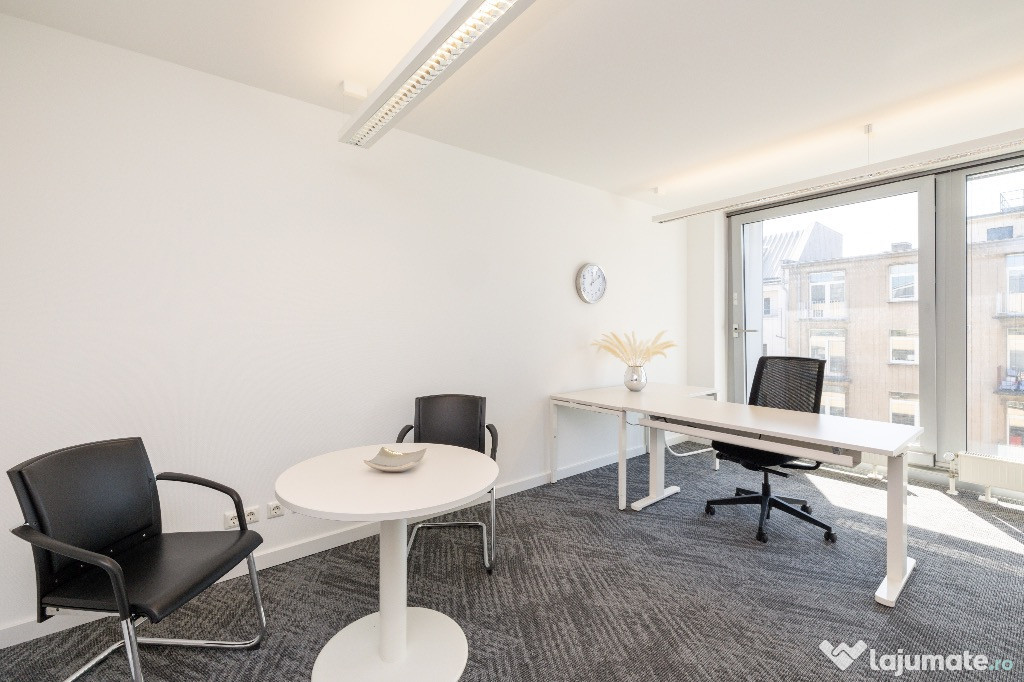 Spațiu de birou privat pentru 2 persoane în Regus City Centre