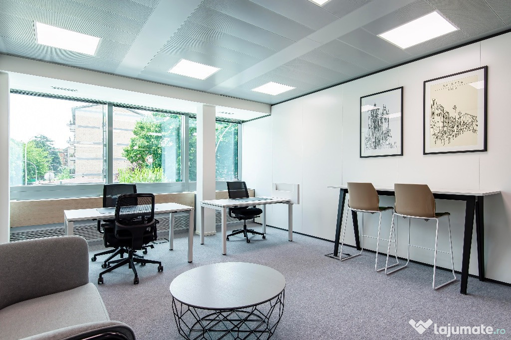 Spațiu de birou privat pentru 3 persoane în Regus Charles de Gaulle