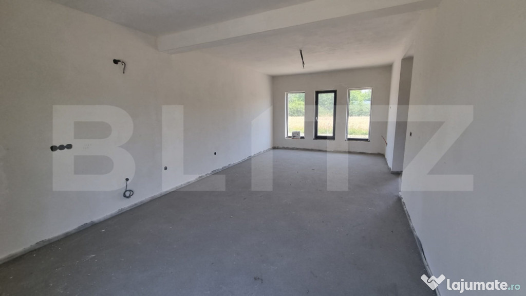 Casa noua, semifinisata , 93 mp, zona Martinesti