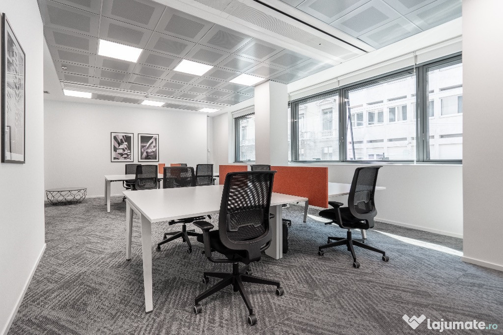 Alăturați-vă unui mediu de co-working cooperativ în Regus Hermes