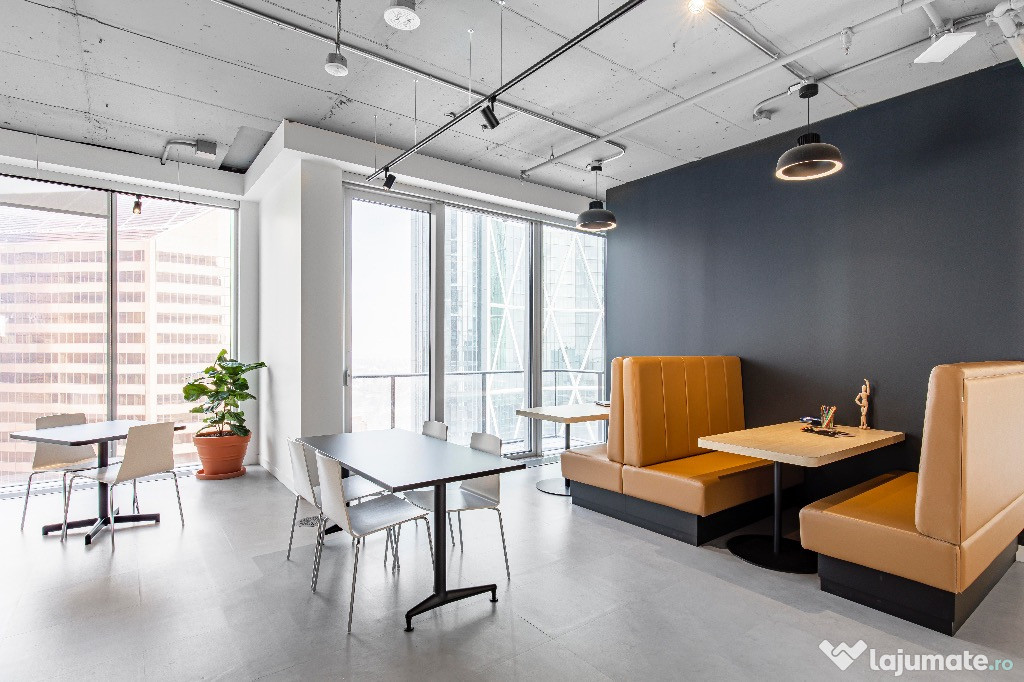 Acces nelimitat la spații de co-working în Regus Iride Business Centre