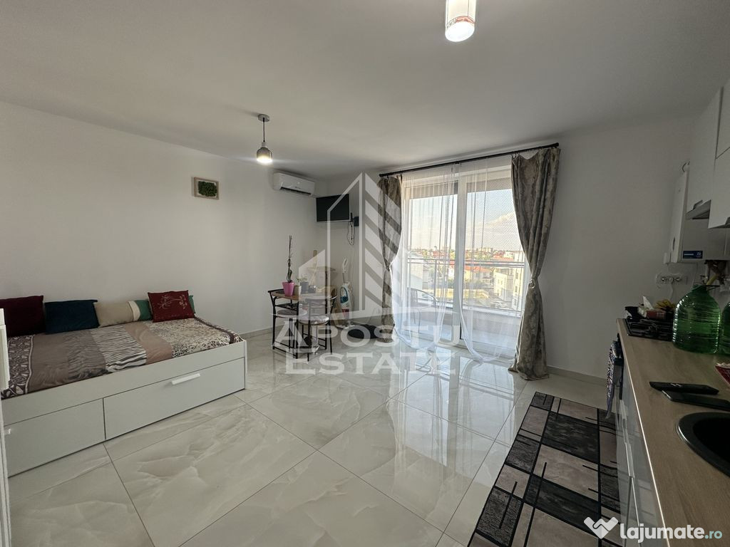 Apartament cu 1 camera complet mobilat si utilat in Brayt...