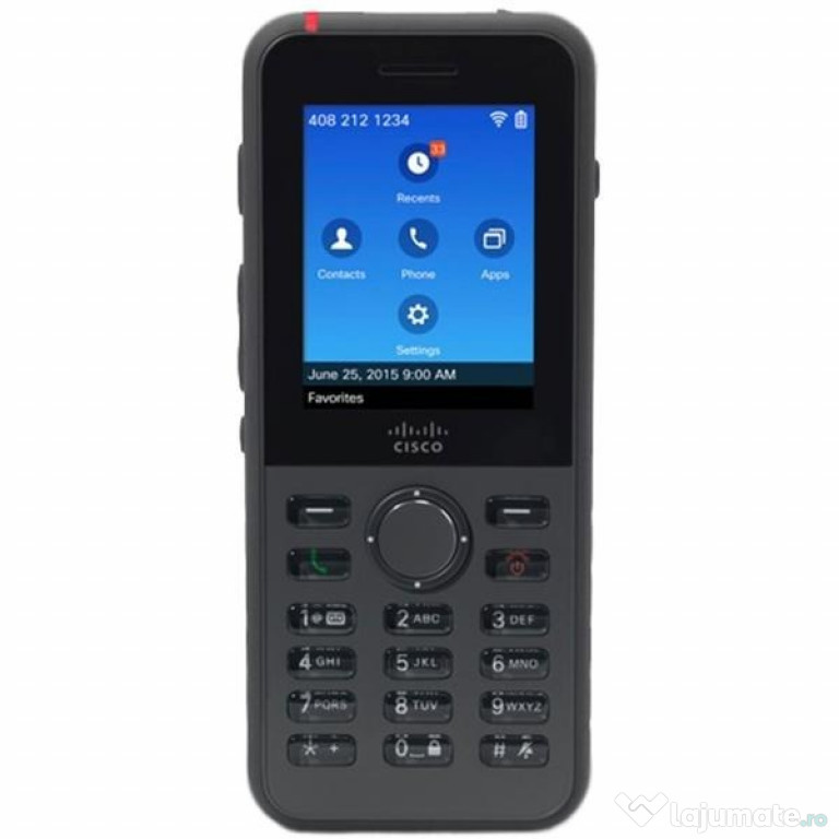 Telefon VoIP Cisco Unified Wireless IP Phone 8821 World Mode Bluetooth