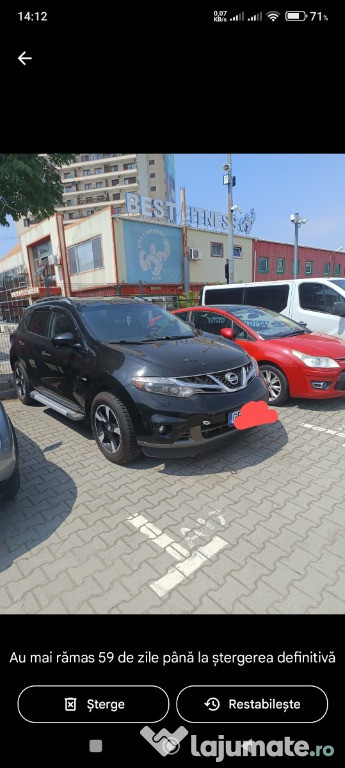 Nissanul bună stare de funcționare .