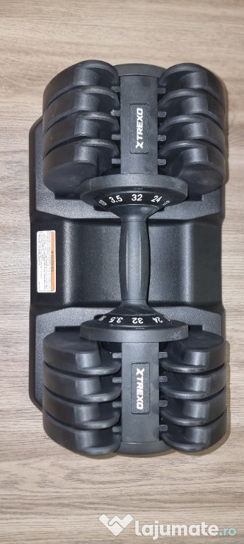 Gantere reglabile TREXO 32 kg