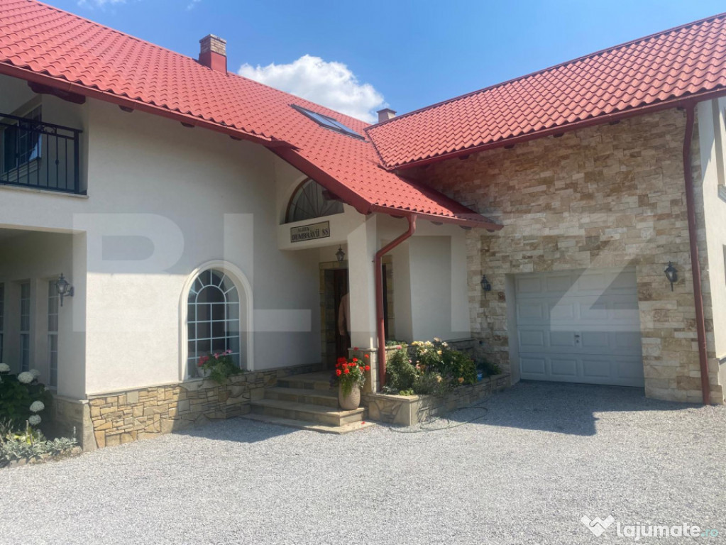 Casa individuala ,1600 mp teren, mobilata si utilata de lux