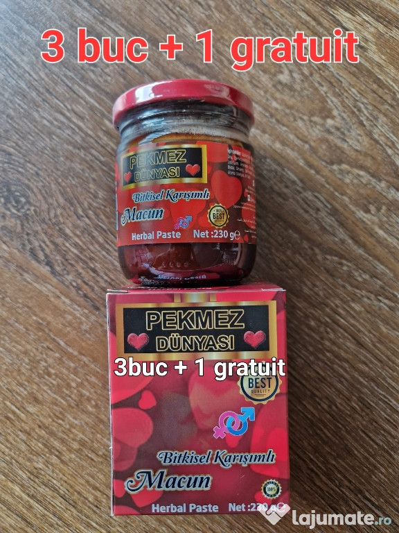 Magiun afrodisiac 230 gr - 3buc+1 gratuit