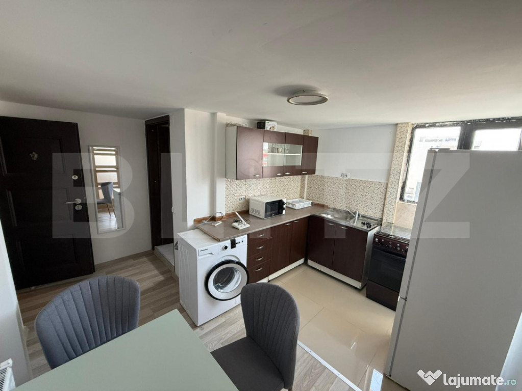 Apartament cu 2 camere, 55 mp, centrala si AC, Calea Severin