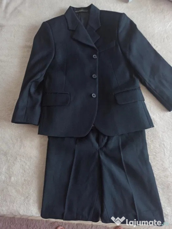 Costum, Negru, băiat, 5/6 ani