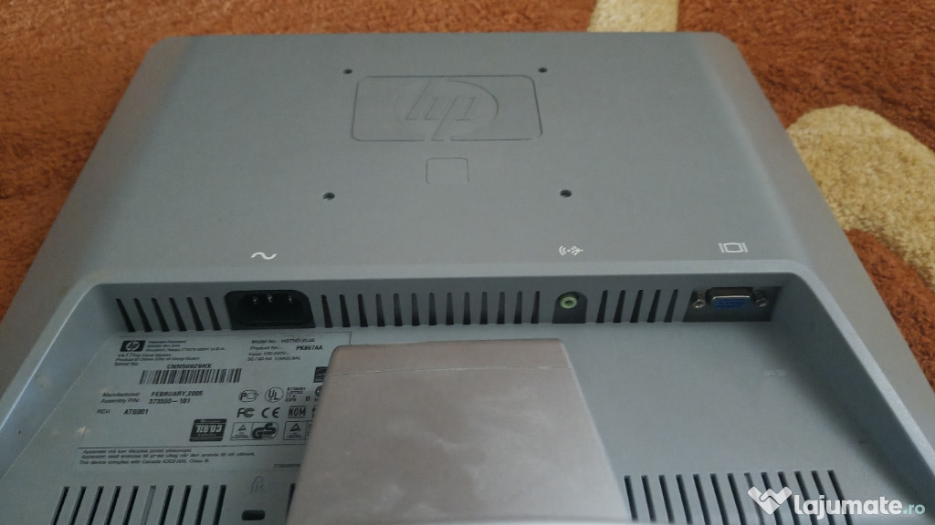 Monitor hp vga de 17inci