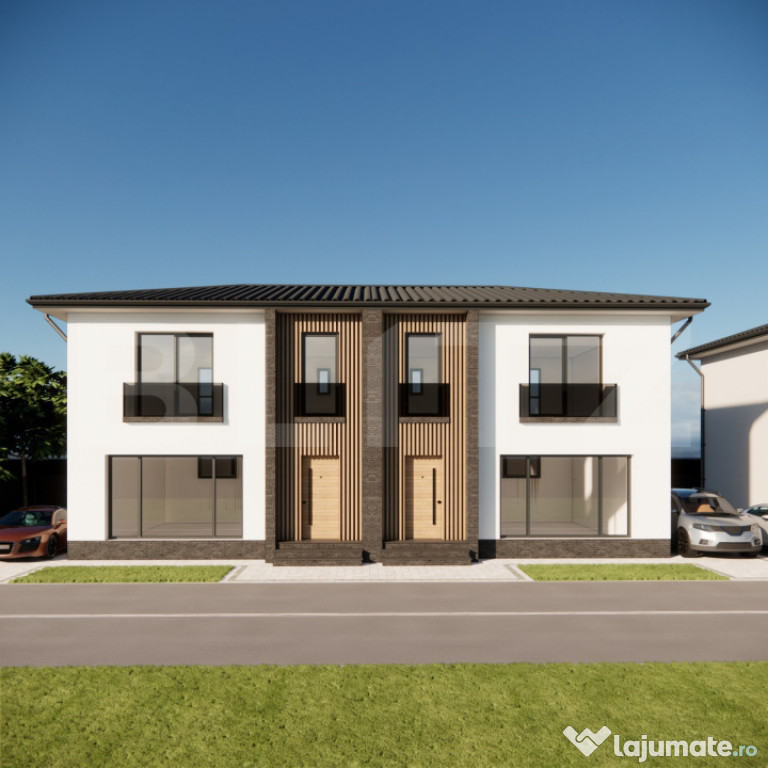 Duplex modern în zonă premium – 3 dormitoare, teren gene