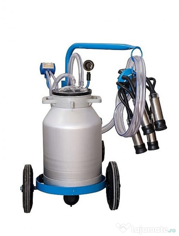 Mulgatoare 1 post cu 1 bidon aluminiu 25l