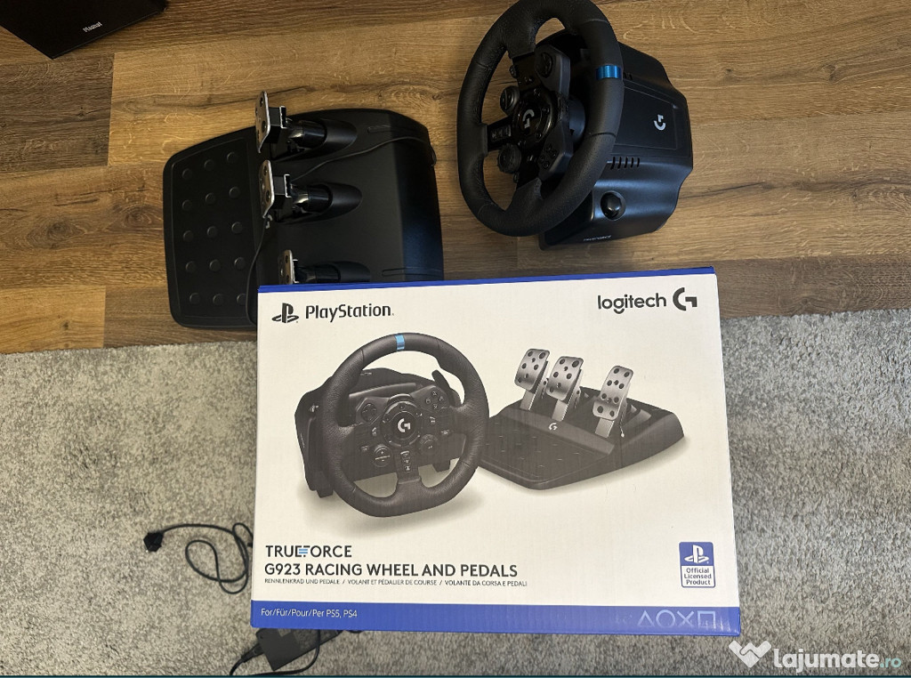 Volan Logitech compatibil ps4/5/pc