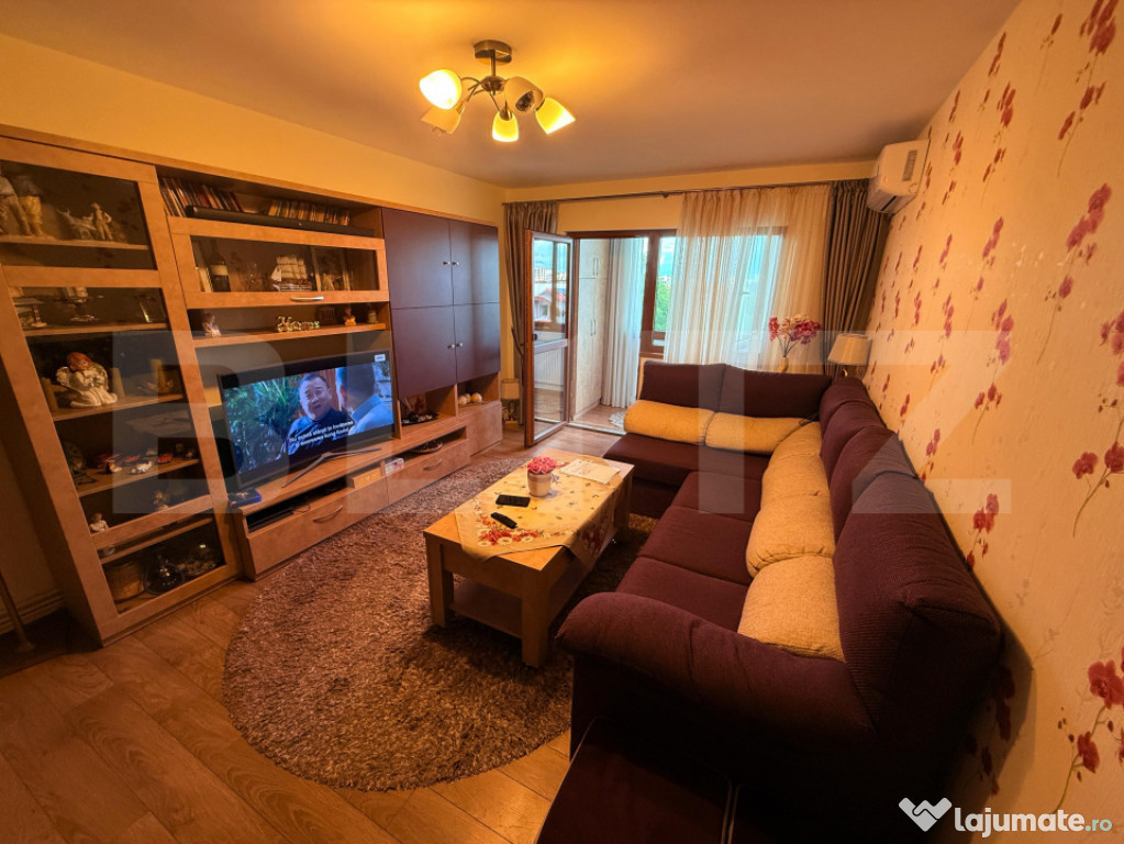 Apartament 3 camere, 64 mp utili, Tractorul, 5 minute de Cor