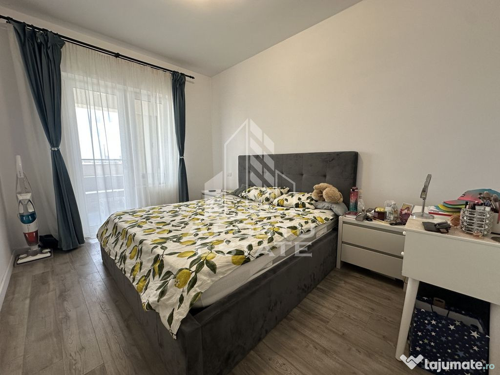 Apartament cu 2 camere si dressing mobilat, decomandat in...