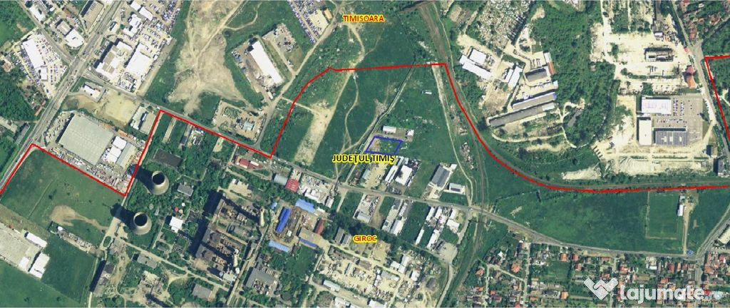 Teren pentru constructie hala | 2700 mp | Chisoda | COMIS...