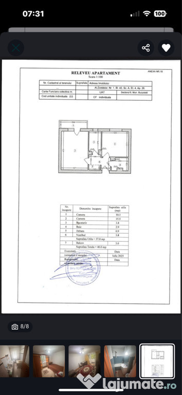 Apartament două camere