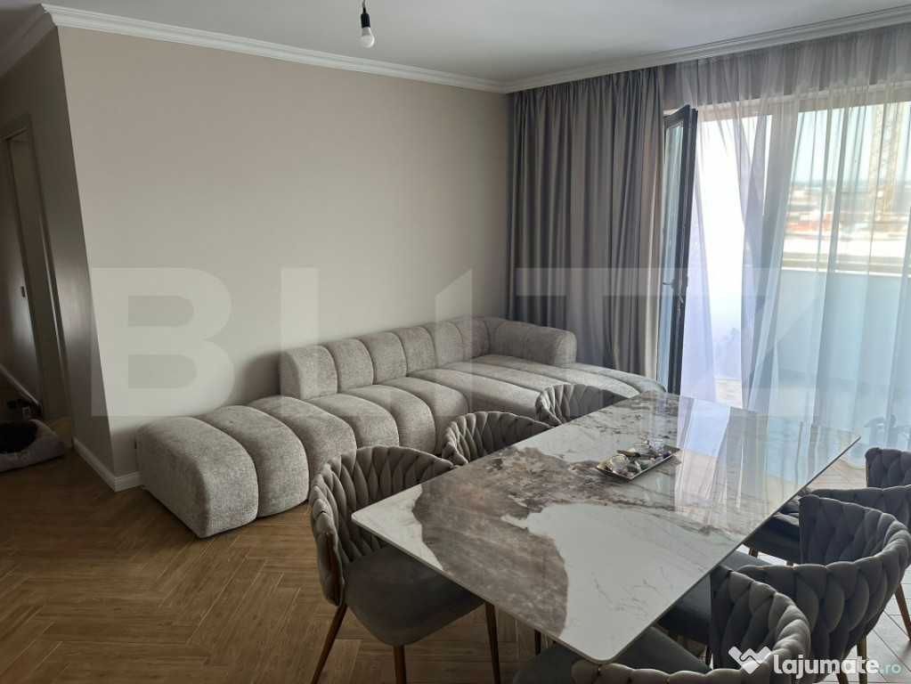 Apartament cu 3 camere, finisaje premium, 2 locuri de parcar