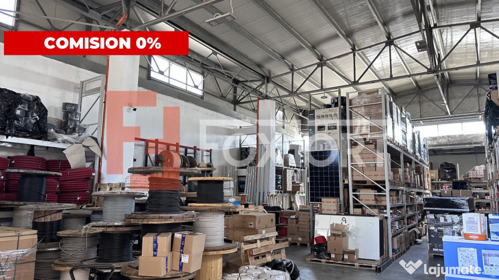 Depozit logistic sau Spatiu de productie –503 mp utili, 95