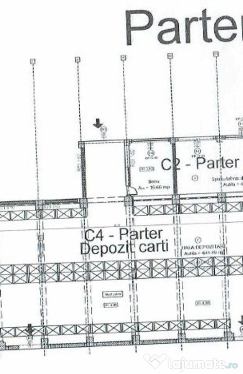 Hala 1336mp, in Pipera, in apropiere de giratoriu