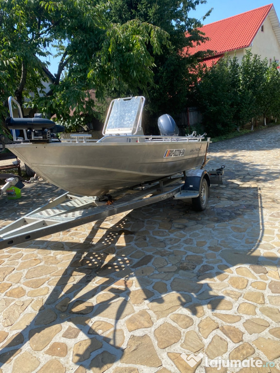 Barca aluminiu UMS 425 SC Ucraina și motor