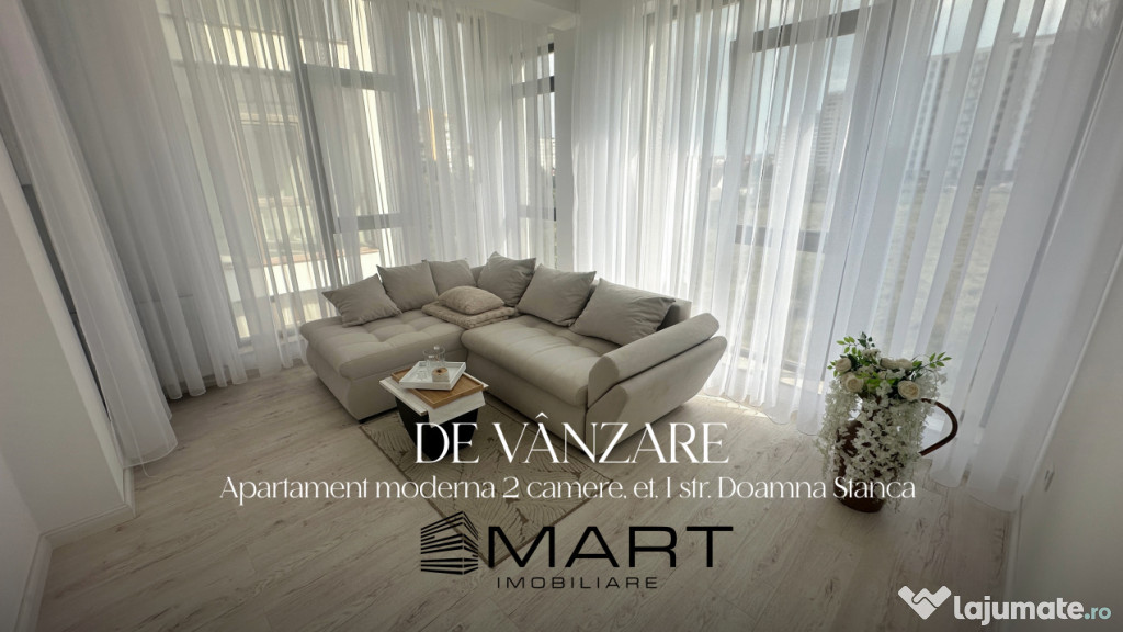 Apartament 2 camere decomandate etaj 1 Doamna Stanca