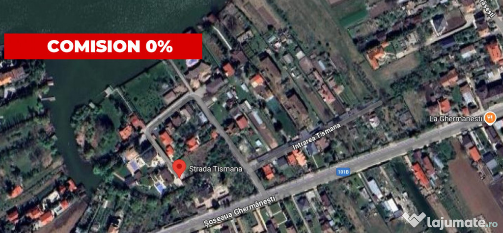 Teren intravilan lot 1021 mp+drum de servitute, Ghermăneșt