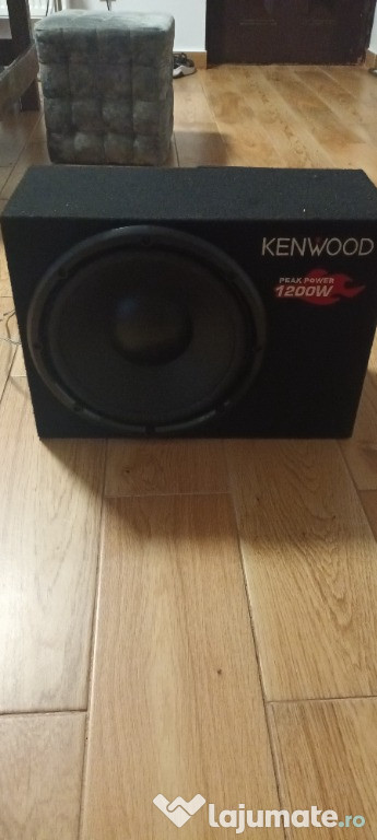 VÂND SUBWOOFER KENWOOD 1200W, 300W RMS