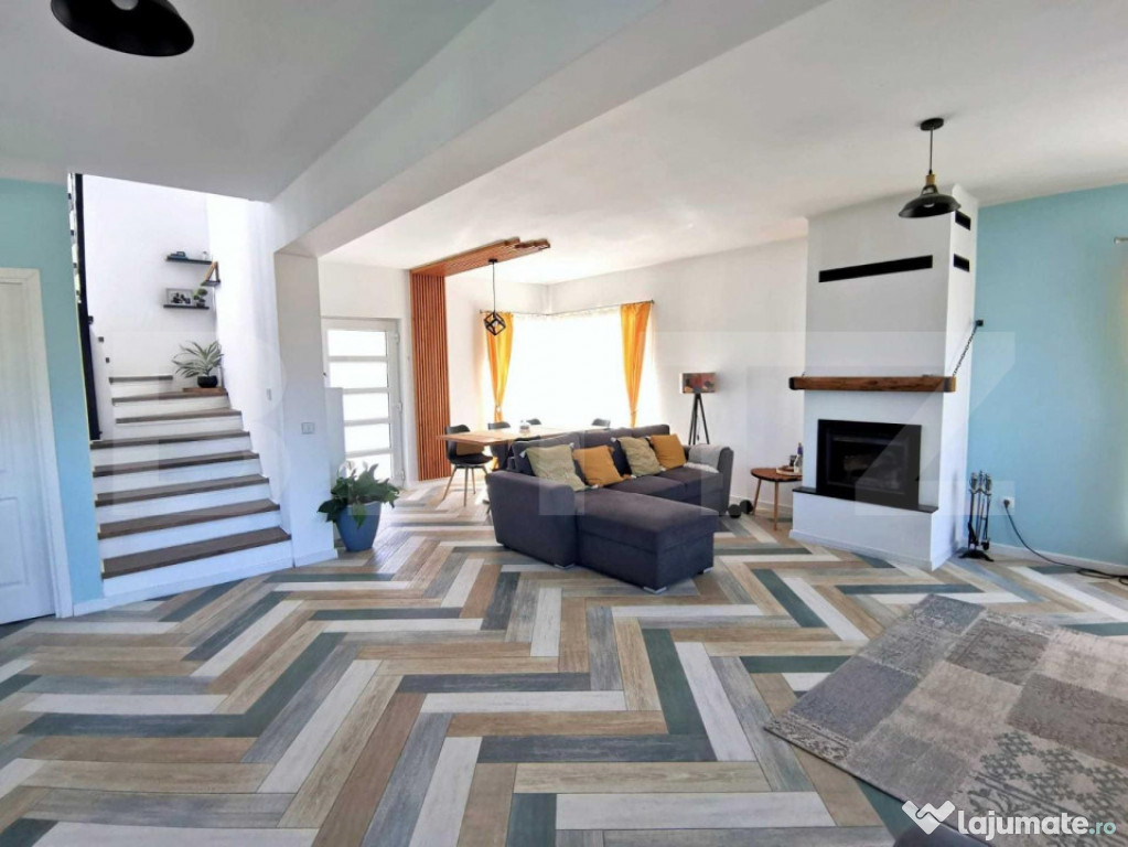 Casa la cheie, 136 mp, 450 mp teren, cu panorama si spatiu v