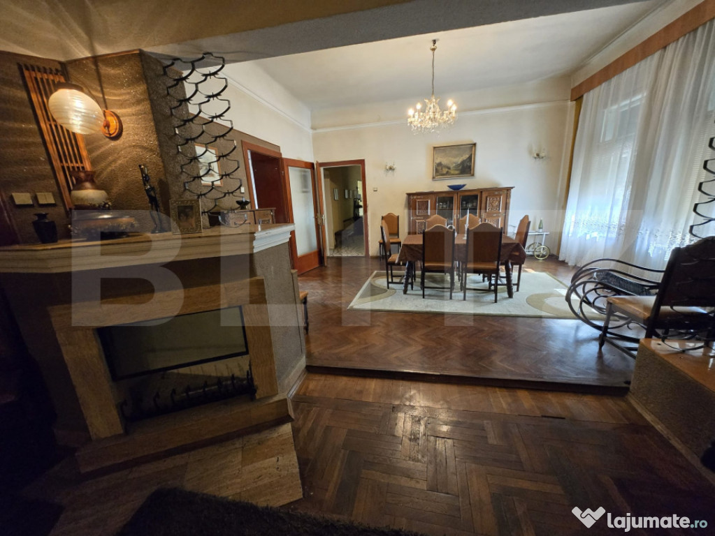 Casa individuala cu 4 camere de inchiriat,581 mp teren,zona