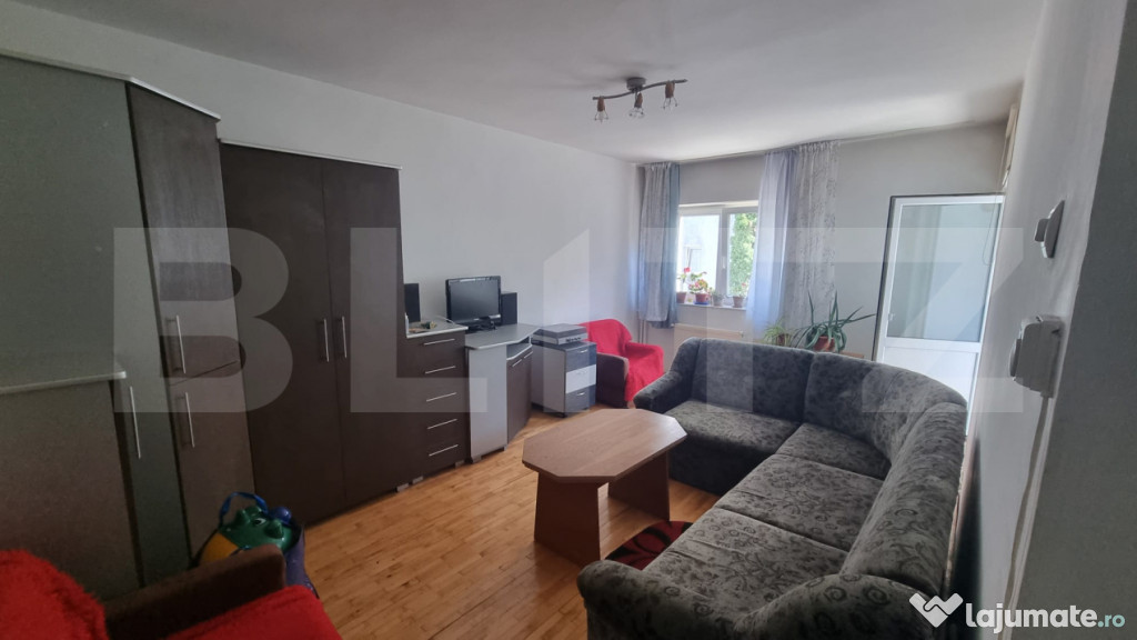 Apartament 2 camere, 56 mp - Balcon – Etaj 1/4 - Parcare -