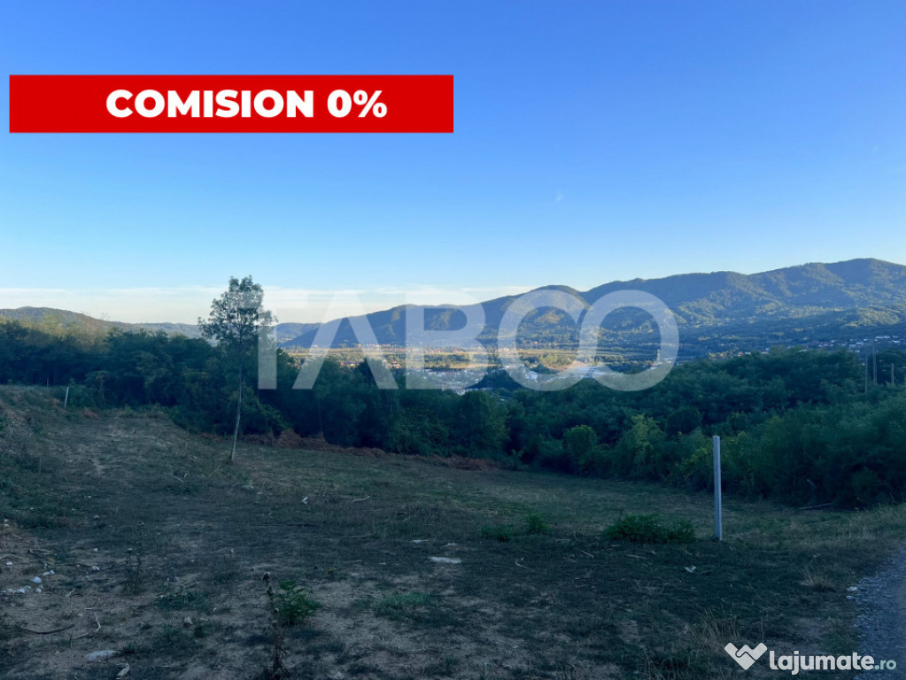 Teren intravilan 2162 mp cu deschidere de 33m Jiblea Veche C
