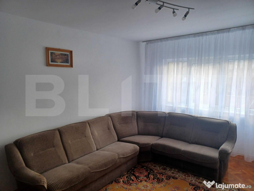 Apartament 3 camere, 63 mp, mobilat/utilat, zona Obcini