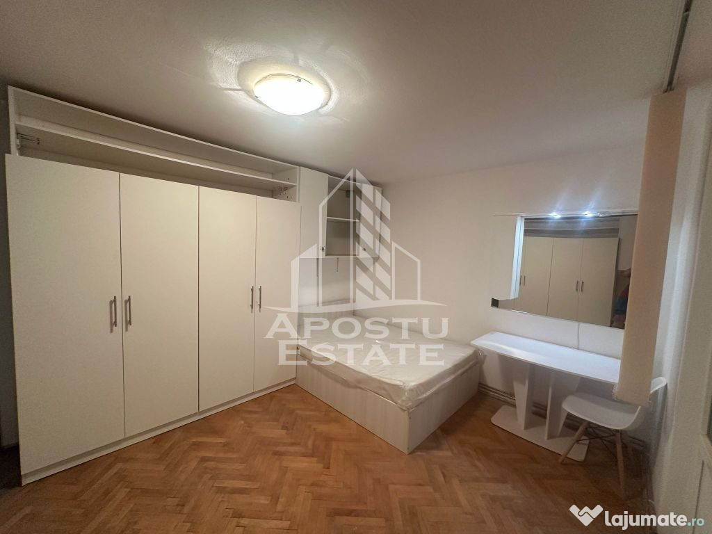 Apartament cu 1 camera, decomandat, etajul 1, centrala, D...