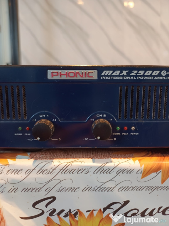Amplificator Phonic Max 2500 plus