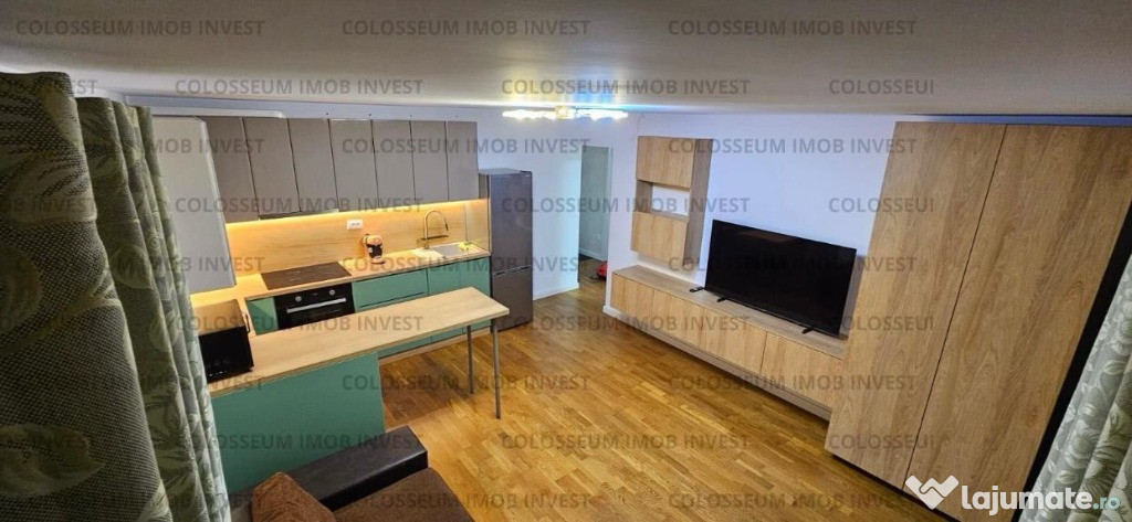 Studio 2 camere | 42 mp | Mobilat & utilat | Tractorul
