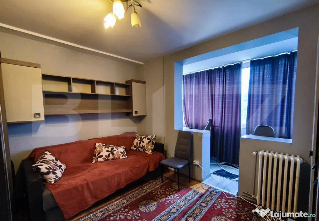 Apartament cu 2 camere, balcon și pivniță | Zona Gheorghe
