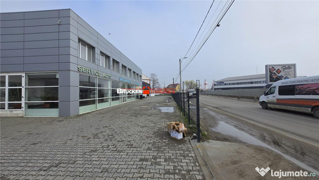Showroom de prezentare cu hala si spatii anexe – Marghita,