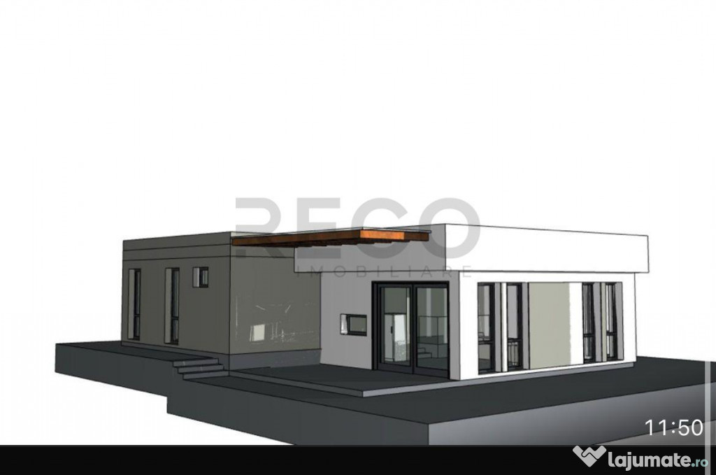 RECO Proiect Ansamblu rezidential 8 case teren 4251 mp