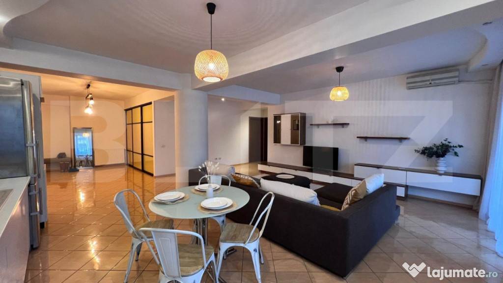 Apartament 3 camere, 110mp, mobilat si utilat, zona Ciuperca