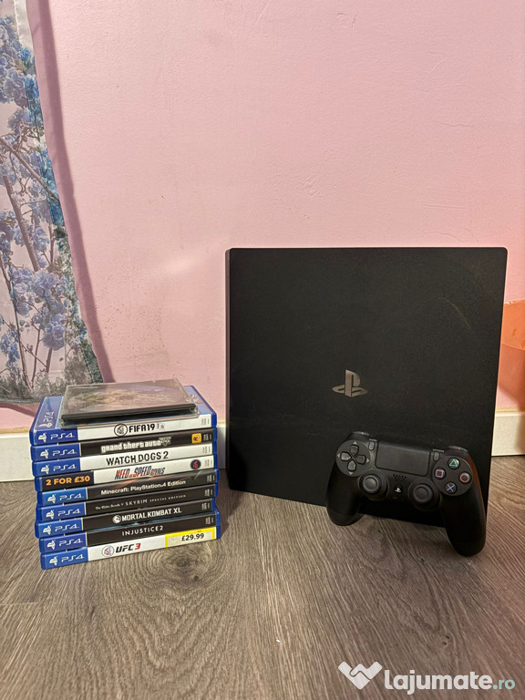 PS4 pro + jocuri