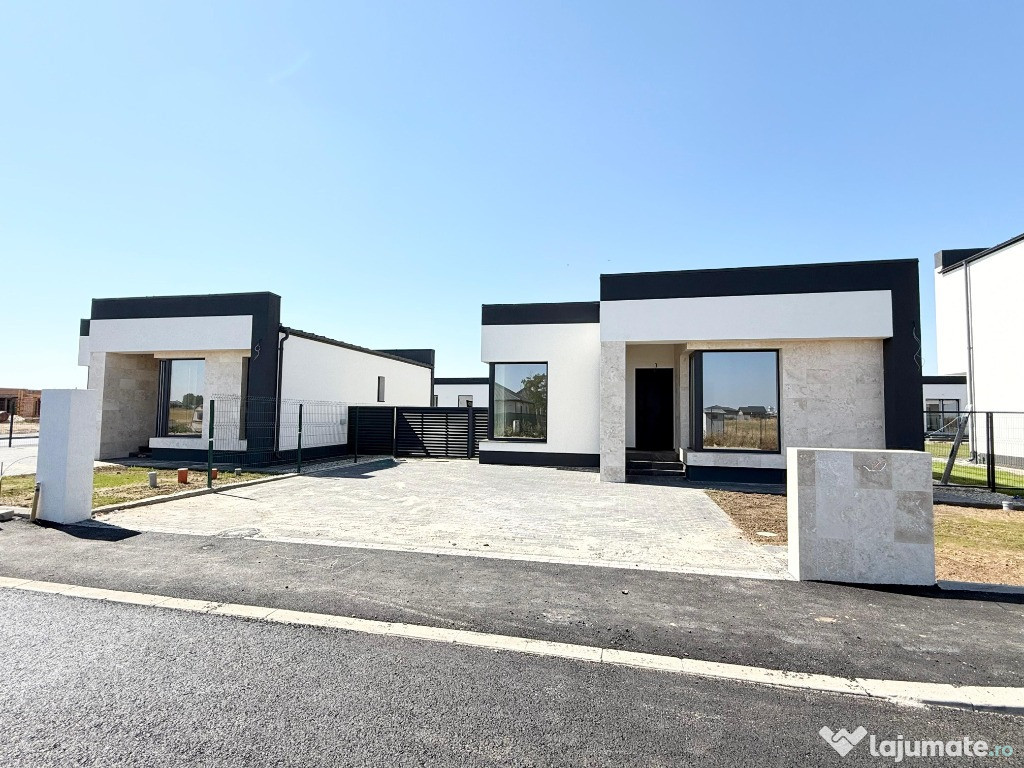 Casa individuala | Parter | 3 camere | 2 bai | Ansamblu rezidential