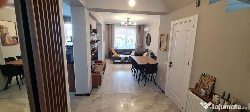 Vila ind 6camere+curte+2parcari,totulnou,mobutil sau nu