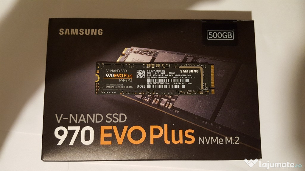 Samsung SSD 970 Evo Plus 500GB TLC