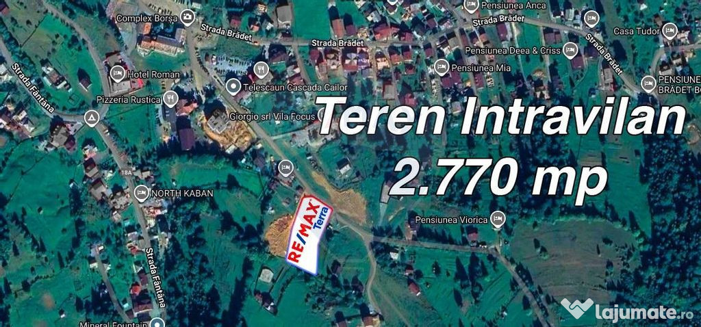 BORSA, MARAMURES -TEREN PENTRU PENSIUNE