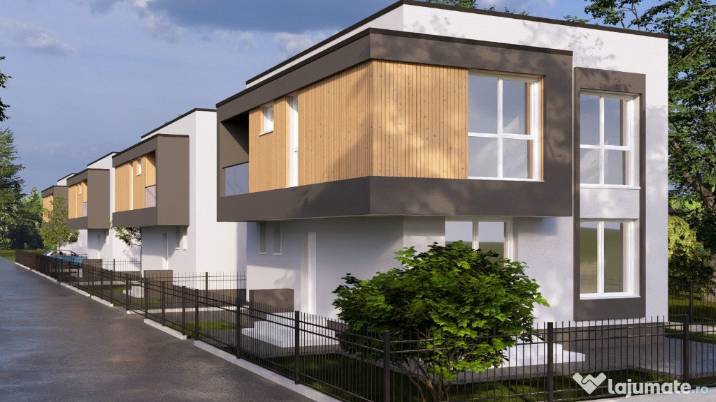 Vila Individuala P+1, 4 Camere - 3 bai, Teren 235 MP