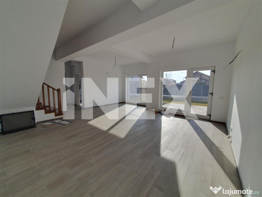 TVA inclus | Casa finisata la cheie 4 camere Trivale | Comis