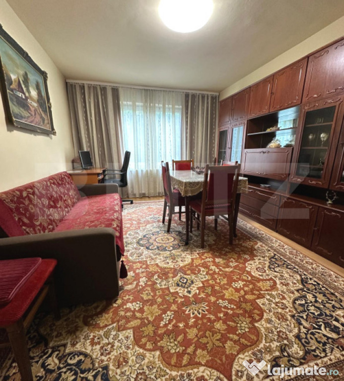 Apartament 3 camere, confort 1–Mureșeni, etaj 3/4–70 mp